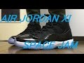 NIKE AIR JORDAN XI RETRO "Space Jam" review & on feet & retro comparison!
