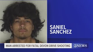 Man arrested for fatal Devon Drive shooting