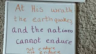 Jeremiah 10:10 song (ESV)