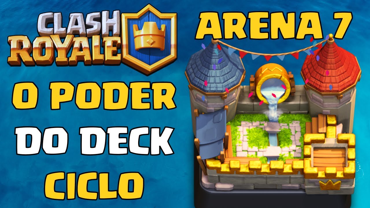 POR ESSES MOTIVOS QUE VOCÊ DEVE USAR DECKS RÁPIDOS! MELHOR DECK ARENA 7! - Clash Royale Ep. 6