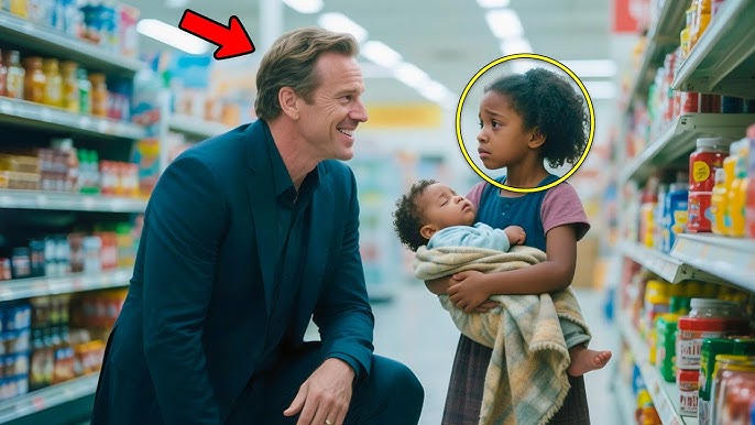Little Black Girl Asks a Billionaire for Milk for Her Brother, What Follows  Changes Their Lives - YouTube