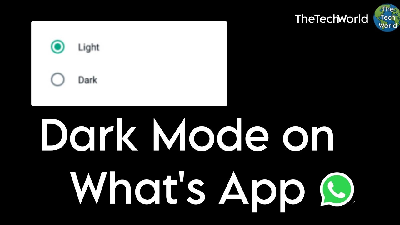 How To Turn On Dark Mode On What sApp YouTube how-to-turn-on-dark-mode-on-what-sapp-youtube