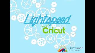 Lightspeed: Using Cricut Design Space - Vinyl Sticker