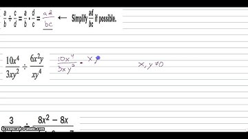 A2T 8.1- Multiplying and Dividing Rational Expressions