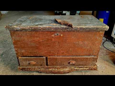 Antique Chest Restoration ASMR