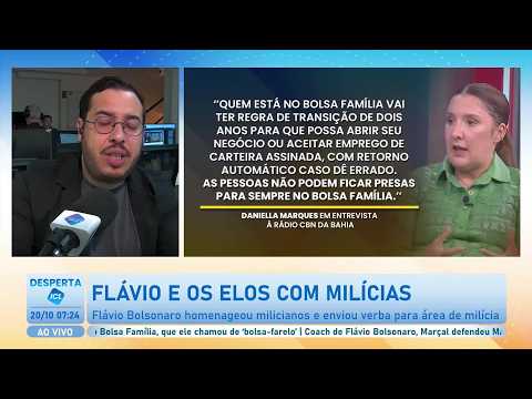 Flávio Bolsonaro prevê saída do Bolsa Família em 2 anos. Análise de Cleber Lourenço