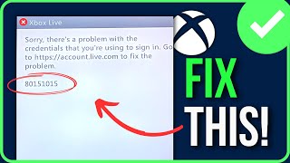 [FIXED] XBOX ERROR CODE 80151015 (2024) | How to Fix Xbox Error Code 80151015