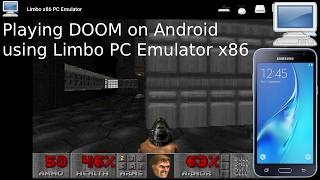 Playing DOOM on Android using Limbo PC Emulator x86