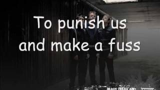 Video thumbnail of "Muse - fury lyrics"