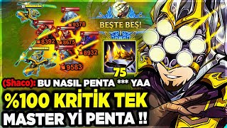 Yüzyilin En İyi̇ Master Bui̇ldi̇ %100 Kri̇ti̇k Penta Master Orman