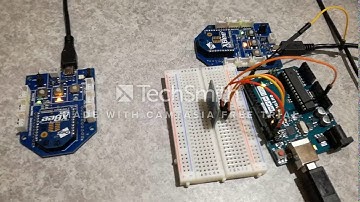 Arduino+XBee: Transfer temperature from router to coordinator!