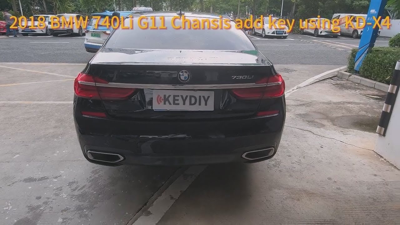 KEYDIY KD-X4 and BDC2: Add Keys for 2018 BMW 740Li (G11) - YouTube