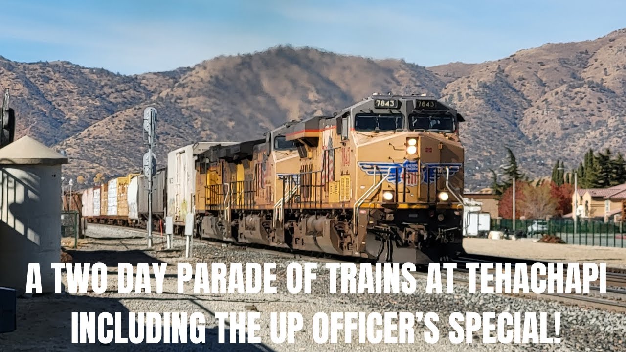 A Two Day Parade of Trains at Tehachapi - YouTube