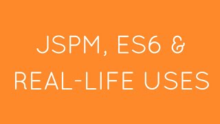 Bristol JS - Oct 15 - Benjamin Reid - JSPM & ES6