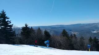 Snowshoe mountain WV ski resort air show  fighter jet  F-15 Eagle Jan 28th 2019 Information