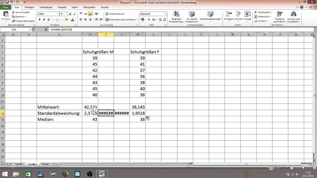 Saulendiagramm Mit Fehlerindikator Youtube