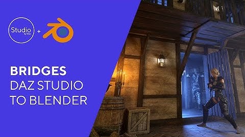 Bridge Tutorials: Daz Studio to Blender
