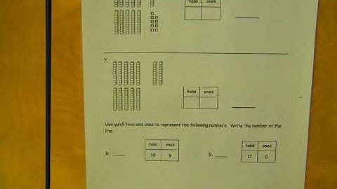 Eureka Math - 1st Grade - Module 6, Lesson 9