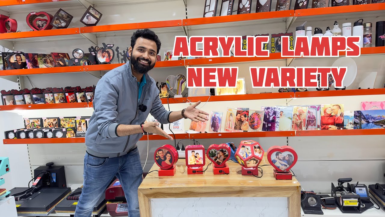 ACRYLIC LAMPS FOR SUBLIMATION PRINTING TSHIRT PRINTING MACHINE XPRESS PRINTING SHEKHAR