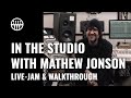 In the studio with mathew jonson  thomann