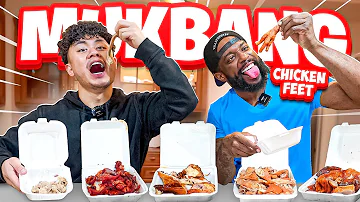 Authentic Chinese Food Mukbang With CashNasty!