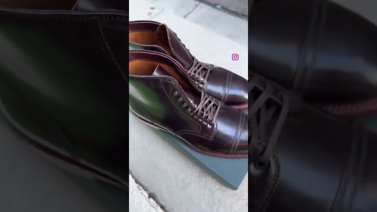 The Clybourn Boot Dashing Chicago x Alden Special Makeup 