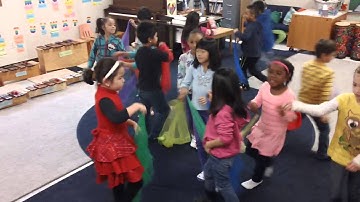 Fun Scarf Music Activity for Nutcracker Trepak Dance