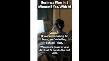 Can AI Really Make a Business Plan in 5 Minutes?