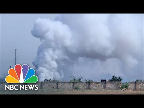 Explosions Rock Russian Ammunition Depot In Crimea