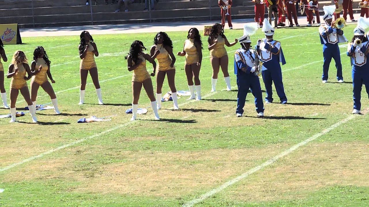 Fort Valley State University Blue Marching Machine Band Dance Routine