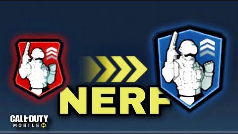 Persistence finally getting Nerfed in Cod Mobile…