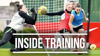 Liverpool Women Prepare for Chelsea Clash at Stamford Bridge | Inside Training