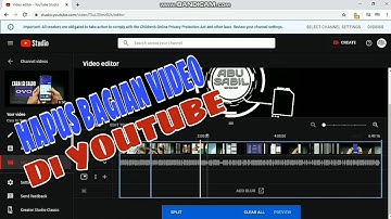 Cara Hapus Bagian Video Langsung Dari Youtube