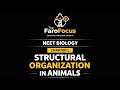 Structural Organization in Animals | Lecture 5 | Epithelial Tissue - surface modification | NEET