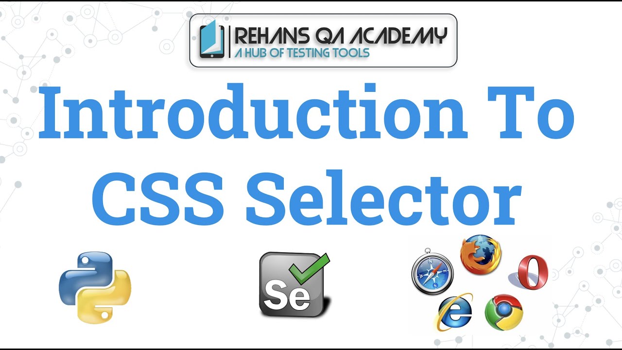 Selenium selectors. CSS first.