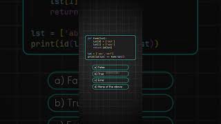 Guess the Output in Python
