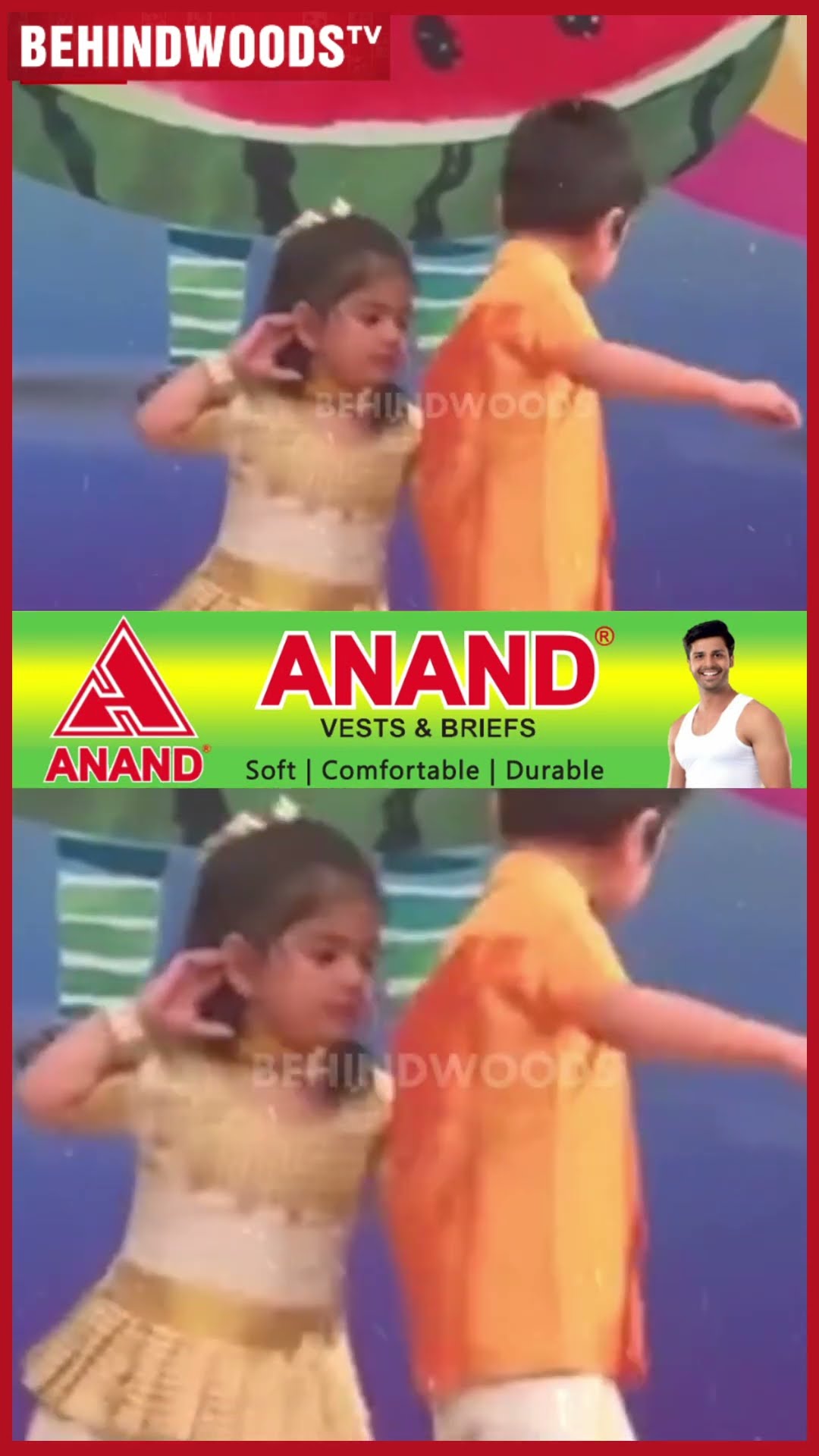 'எல்லாரும் பாக்குறாங்க என்ன பாத்து ஆடு' ?❤ குட்டி பையனுக்கு Cute-ஆ சொல்லி தந்த குட்டி பாப்பா