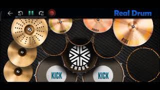 story wa real drum cover | wali band - si udin bertanya