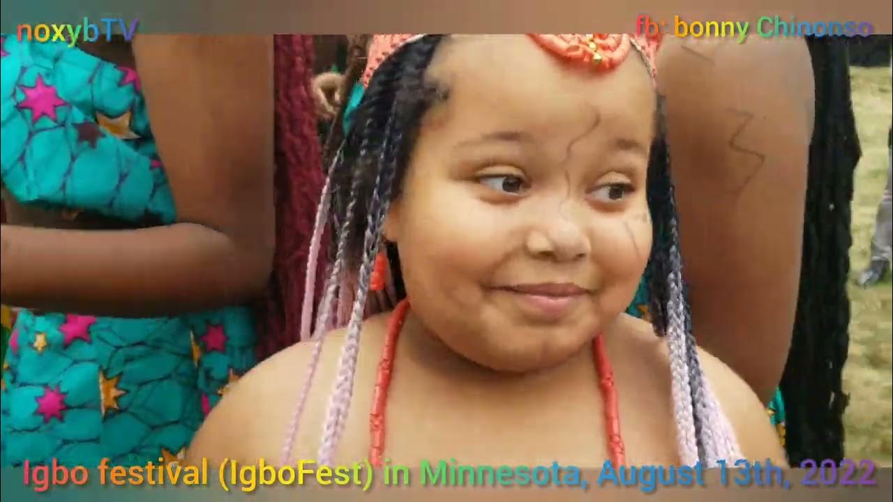 IGBO FESTIVAL ( IGBOFEST) IN MINNESOTA, AUGUST 13TH, 2022. BIANCA