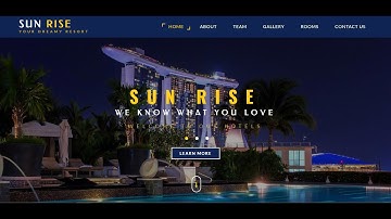SUN RISE THEME | Hotel MM System in Php Free Source code (Under Dev)