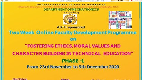 AICTE-SVCE FDP DAY 10-SESSION1