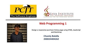 Design a responsive purchase history page using HTML, CSS, JavaScript and Bootstrap