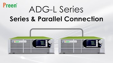 ADG-L series Programmable DC Power Master/Slave Operation