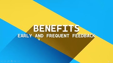 ISTQB - 10 Benefits : Agile testing