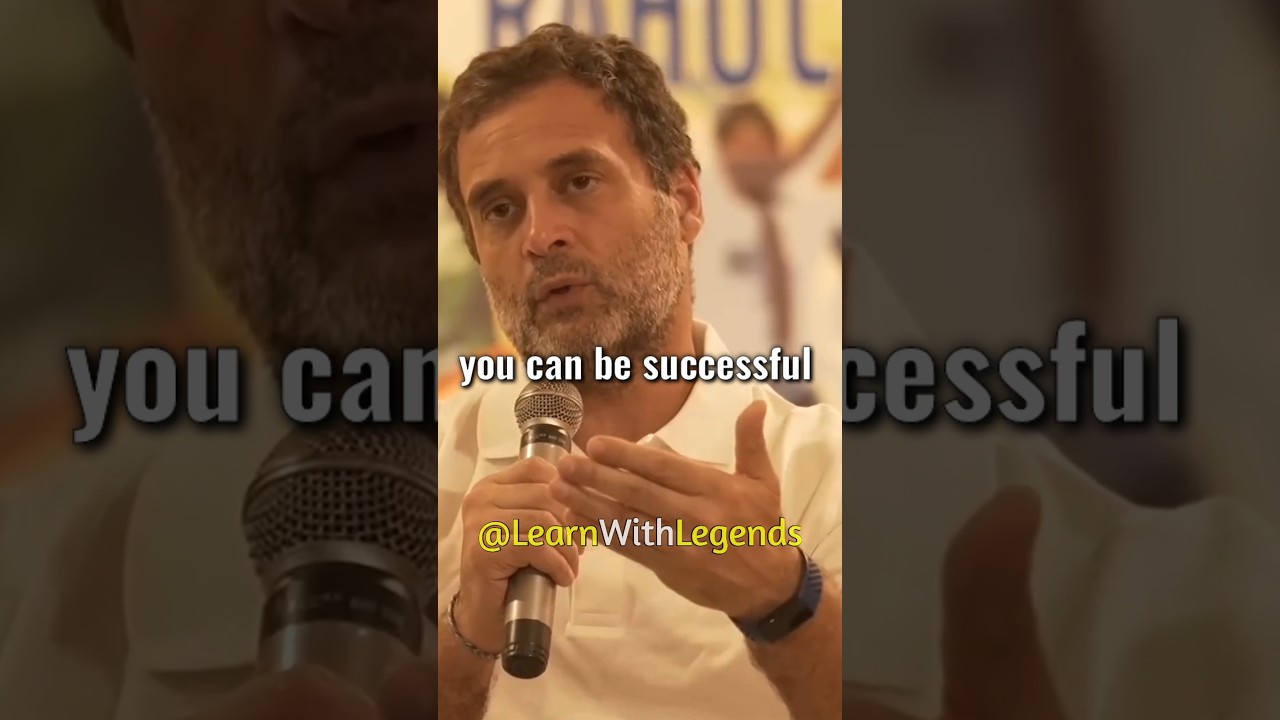 Rahul Gandhi: You Can Be Successful in any Field You Want | 