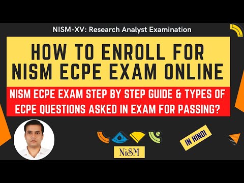 How to start NISM eCPE course online | NISM eCPE step by step process online