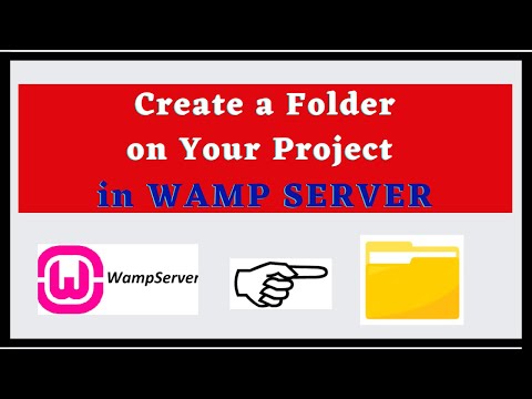 Create a Folder on Your Project in WAMP Server |Hindi |