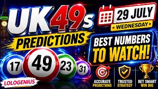 HOW TO SPOT THE UK49S WINNING NUMBERS|#uk49lotto  #seo  | 29 July