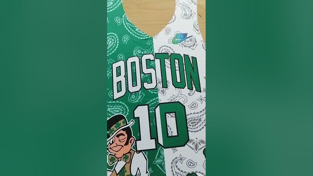 FULL SUBLIMATION JERSEY BOSTON CELTICS STYLE #shorts #jersey 