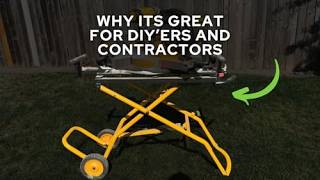 DEWALT DWX726 Miter Saw Stand Review | Worth It?